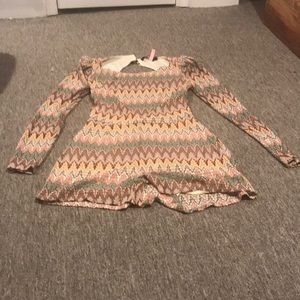 ark & co. gently used tribal shorts romper